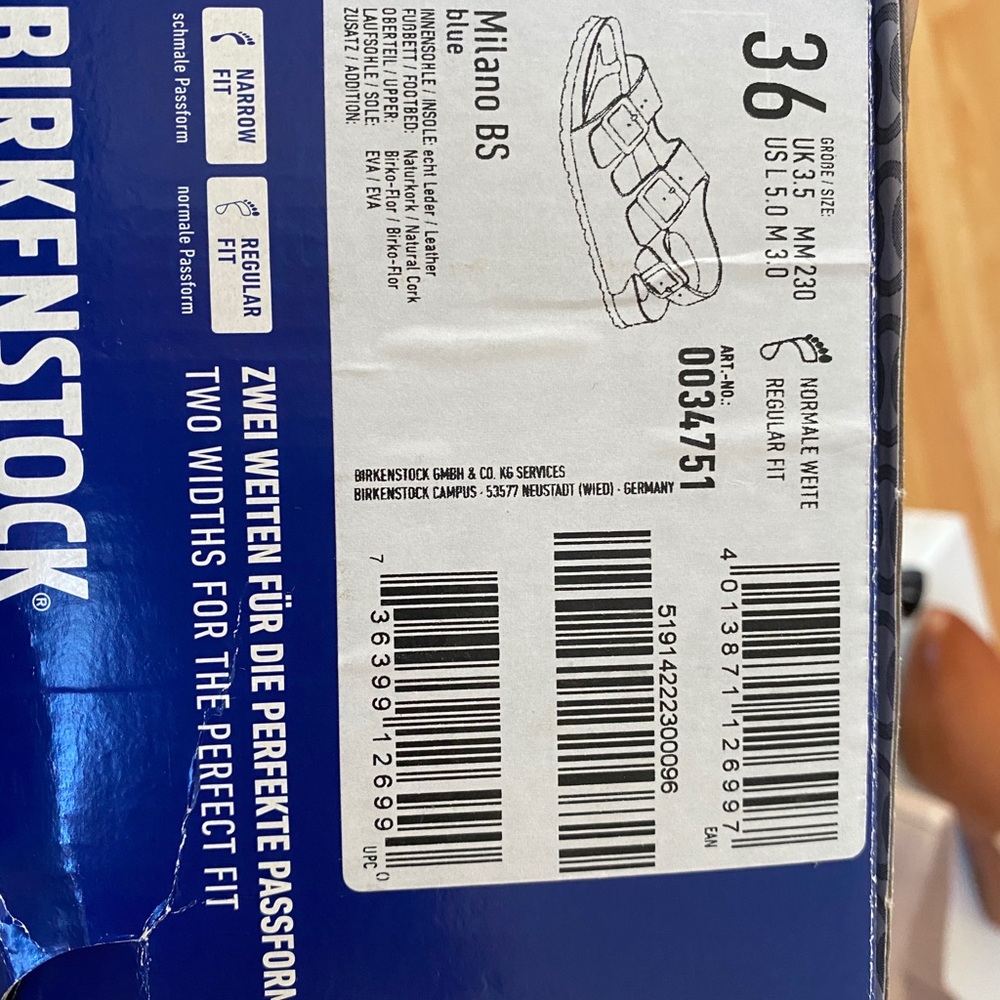 Birkenstock sandals